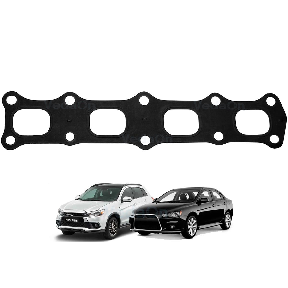Junta De Coletor De Escapamento Fiat freemont jeep compass dodge journey 2.0 Ecn 2.4 16v ED3 - Imagem 2