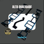 Junta Coletor Admissao Gm Blazer S10 4.3 V6 12v Vortec - Imagem 6