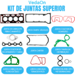 Jogo Junta Completo Fiesta Ka 1.0 8V Zetec Rocam - Imagem 2