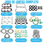 Jogo Junta Completo Hyundai Tucson Santa Fé Vera Cruz 2.7 24V V6 G6BA - Imagem 2