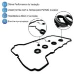 KIT JUNTA TAMPA DE VÁLVULA Hyundai Creta Elantra Tucson 1.8 2.0 16V F4NA G4NB - Imagem 3