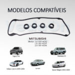Junta De Tampa De Válvula Pajero Tr4 Io 1.8 2.0 16v 4g94 - Imagem 6