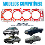 Junta De Cabeçote Vectra/ Omega/ Monza/ S10 Motor 2.0/2.2 - 8V Ohc Flexpower Mls - Imagem 4