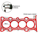 Junta Superior Retentor Ecosport Fusion Mondeo 2.0 16v Duratec Aço - Imagem 3