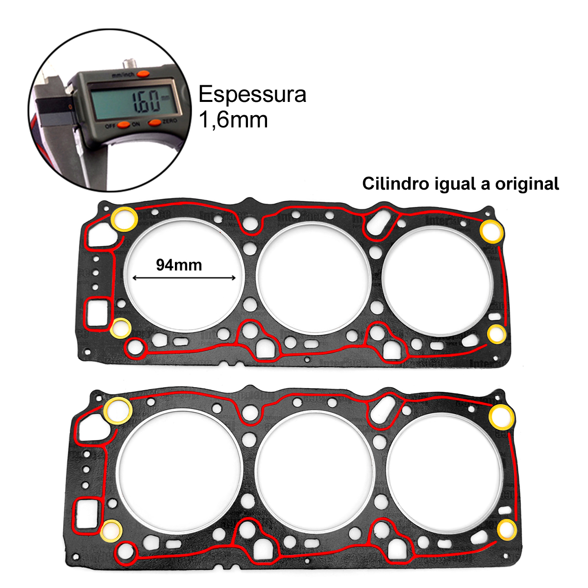 Jogo Junta Completo Pajero Sport Full 3.5 24v V6 6g74 Sohc - Imagem 4