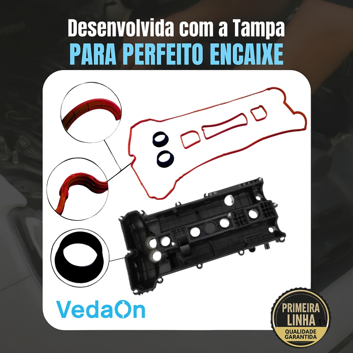 Junta Tampa Válvula + Solenoide Range Rover Evoque 2.0 Turbo - Imagem 4