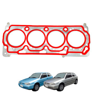 Junta Cabeçote Aço Inox Especial Gol Polo AT 1.0 16v Power