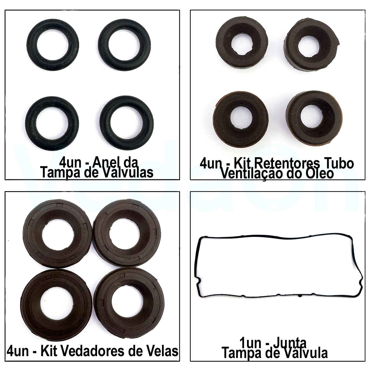 Jogo Junta Cabeçote P/ Cummins Isf 2.8 16v Ford F350 F4000 - Imagem 5