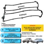 Kit Junta Tampa Válvula Zetec 16V Escort 97/ Mondeo 94/96 1.8/2.0 C/ Ved De Prisioneiros - Imagem 5