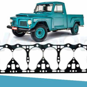 Junta Cabeçote Amianto Ford Willys Jeep Picape Rural 2600