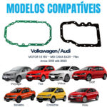 Junta De Cárter Volkswagen Golf 1.6 8v - Imagem 5