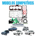 Junta Completa C/ Retentor Golf Bora 2.0 8v Apk Amianto - Imagem 3