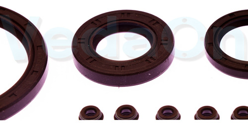 Kit de Retentores Renault Clio / Logan/ Sandero / Kangoo 1.0 16V D4D D4F HI-FLEX - Imagem 3