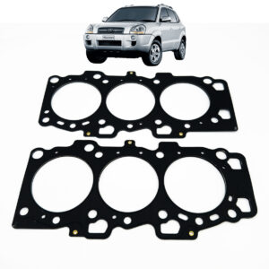 Junta Cabeçote Hyundai Tucson Santa Fé Vera Cruz 2.7 24V V6 G6BA Em Aço