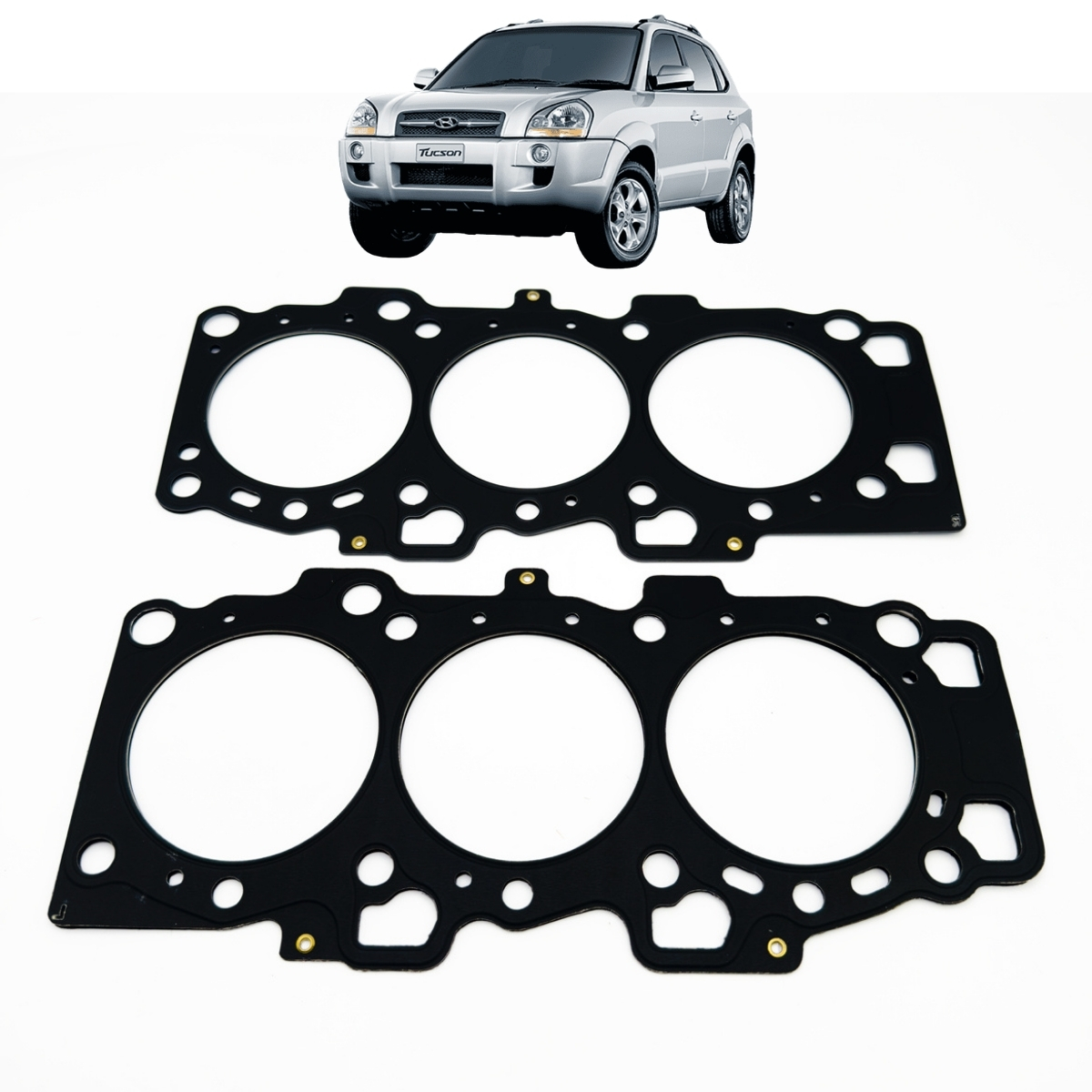 Junta Cabeçote Hyundai Tucson Santa Fé Vera Cruz 2.7 24V V6 G6BA Em Aço