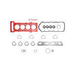 Kit de Junas INOX Fiat Idea/Punto/Palio/Grand Siena Motor Etorq Evo 1.6 16V (TV PLASTICA)