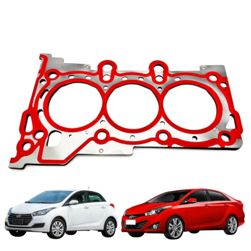 Junta Cabeçote INOX 0,85mm Hyundai HB20 1.0 12V L3 TURBO G3LC KAPPA T-GDI FLEX