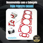 Junta De Cabeçote Vectra/ Omega/ Monza/ S10 Motor 2.0/2.2 - 8V Ohc Flexpower Mls - Imagem 7