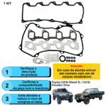 Junta Superior S/ Cabeçote Retentor Hilux 3.0 8v 5l - Imagem 3