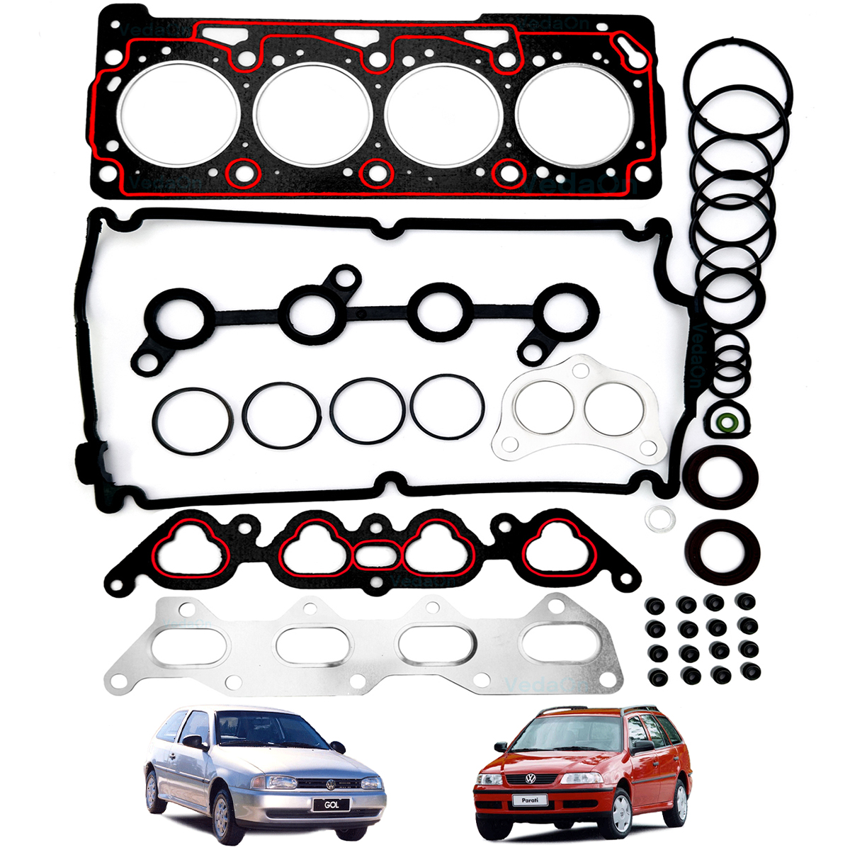 Junta Superior Com Retentor Vw Gol At Turbo Parati 1.0 16v