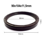 Kit De Retentores Gm S10 Lcv/Ltz(2015/...) Mtr Flex 2.5 16V Ecotec Sidi Dohc - Imagem 4