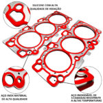 Kit Juntas Cabeçote Hyundai Santa Fé 2.7 V6 24V 05/.. G6EA em Aço - Imagem 5
