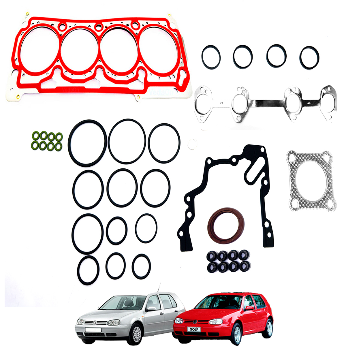 Junta Superior Retentor para Vw Golf Brasil 1.6 8v Bah Ea111