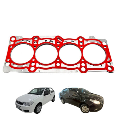Junta Cabeçote INOX 0,40mm Fiat Palio Grand Siena Punto Uno 1.0 1.4 8V Fire Evo