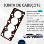 Junta Cabeçote Ford Mondeo Escort 2.0 16v Zetec - Imagem 7