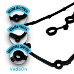Kit De Junta Tampa Válvula Fiat freemont jeep compass dodge journey 2.0 Ecn 2.4 16v ED3 - Imagem 6