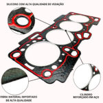 Junta De Cabecote Kia Picanto 1.0 12v G4he G4hg 4 Cil - Imagem 7
