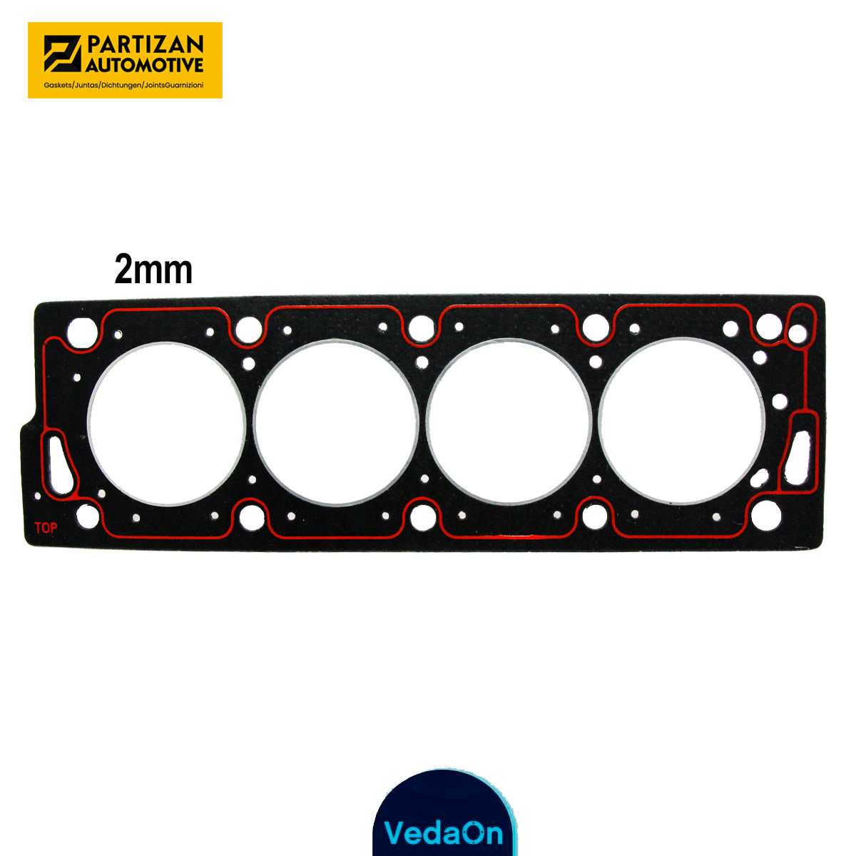 Cabeçote Sob Medida 2mm Peugeot 306 405 406 1.8 16v Até 2001 - Imagem 2