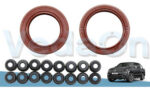 Kit de Retentores Sem Flange VW Amarok TDI 2.0 16V L4 CDBA CDCA