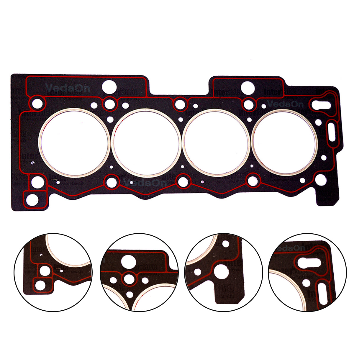 Junta Cabeçote Sob Medida 2mm Peugeot Hoggar 207 1.4 8V Flex - Imagem 2