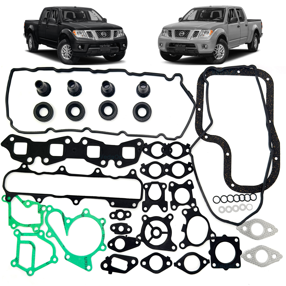 Jogo Completo s/Cabeçote para Nissan Frontier 2.5 16v Diesel