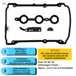Kit Junta Tampa Valvula para Audi A4 A6 Passat 2.4 2.7 2.8 - Imagem 4