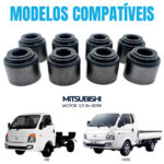 Kit de Retentores de Haste de Válvulas Asia/Hyundai/Mitsubishi - 8 Peças - Imagem 2