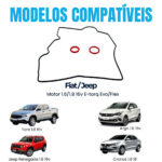 Junta Da Bomba Oleo Fiat C/ E-torq Todos 1.8 16v E 1.6 16v - Imagem 3