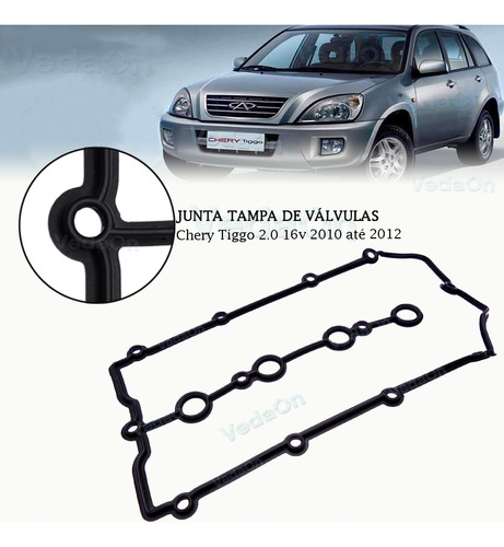 Jogo Junta Motor Chery Tiggo 2.0 16v Cielo 1.6 - Imagem 2