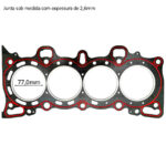 Junta Cabecote Sob Medida 2.4mm Honda Civic 1.6 16v 1991/2000 - Imagem 3