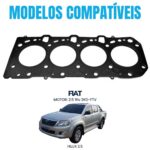 Junta Cabeçote Toyota HiLux 2.5 16V Motor 2KdF Mls Pico - Imagem 2