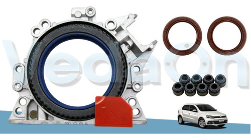 Kit de Retentores VW Gol Power 2002/... 1.0 8V AT - Com Flange