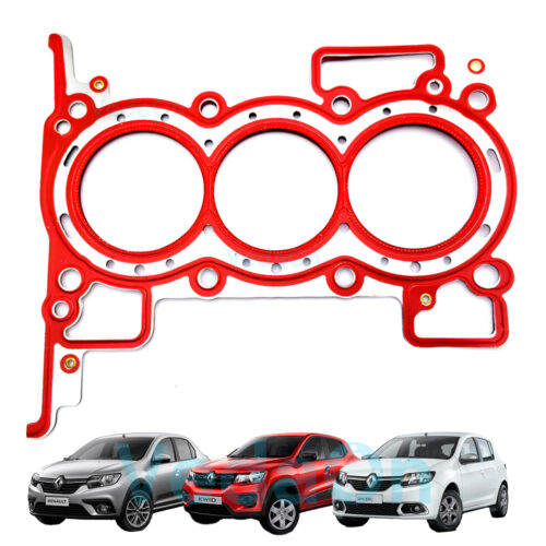 Junta de Cabeçote 0,72mm Renault Logan Sandero Kwid 1.0 12v INOX