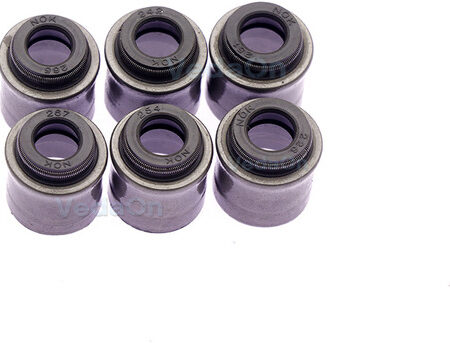 Kit de Retentor de Haste de Válvula Asia Towner 6 Cilindros - 6 Peças