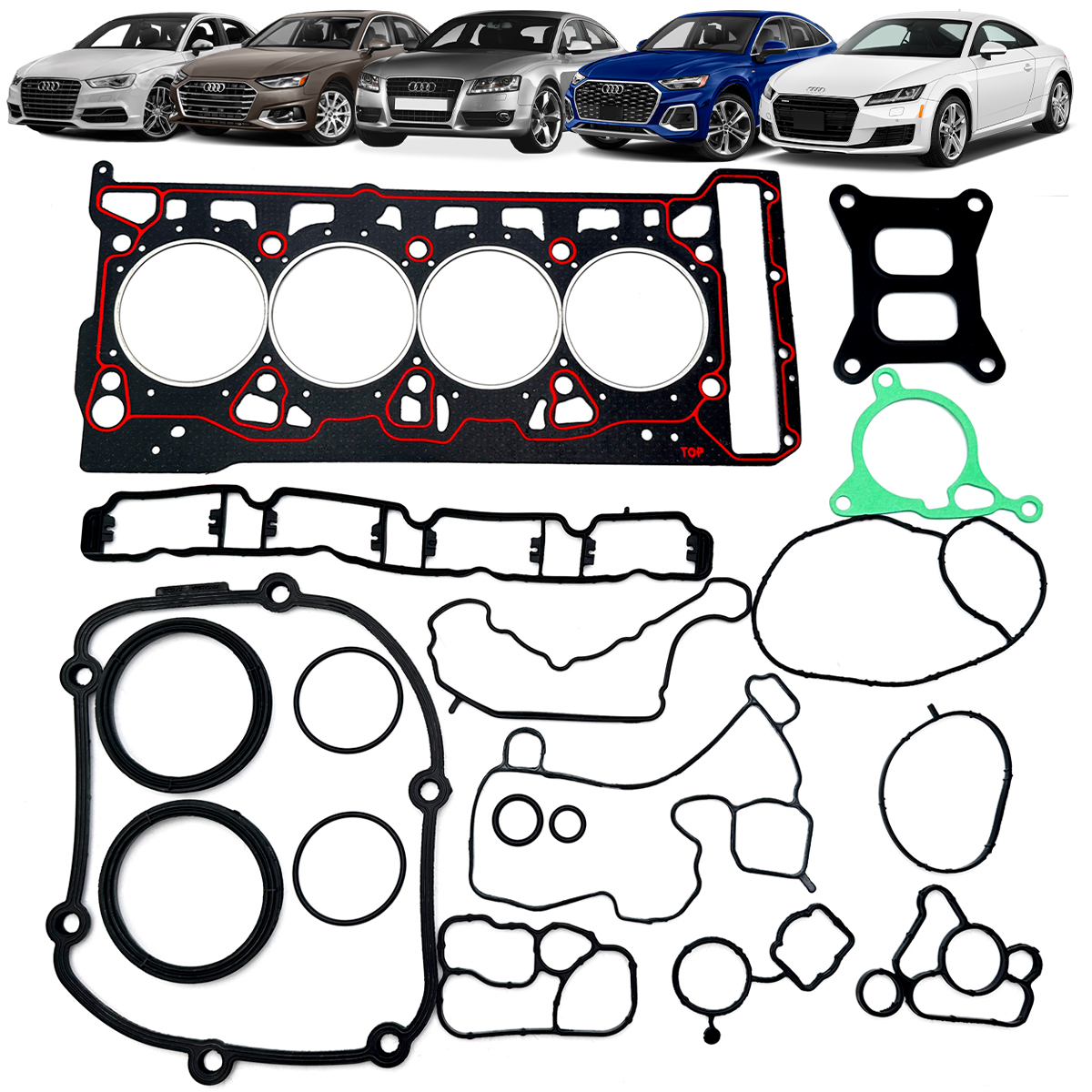 Jogo Junta Completa New Beetle Tiguan 1.8 2.0 16v Tsi Tfsi