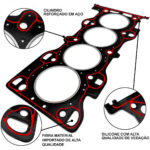 Junta Cabeçote Amianto Ford Fusion Ecosport 2.0 16v Duratec - Imagem 3