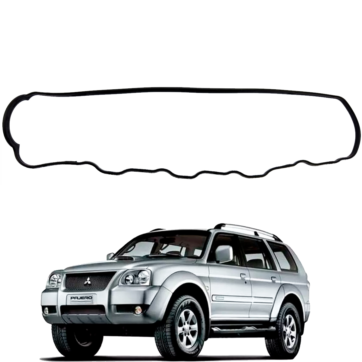 Junta Tampa de Válvula Mitsubishi L200 Hpe 2.5 8v Diesel - Imagem 2