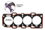 Kit Junta Superior Retificação Alfa Romeo 147 1.6 145 146 156 166 spider 2.0 16V Twin Spark Grossa - Imagem 3