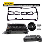 Junta tampa de válvula Alfa Romeo 147 1.6 145 146 156 166 spider 2.0 16V Twin Spark Grossa - Imagem 2