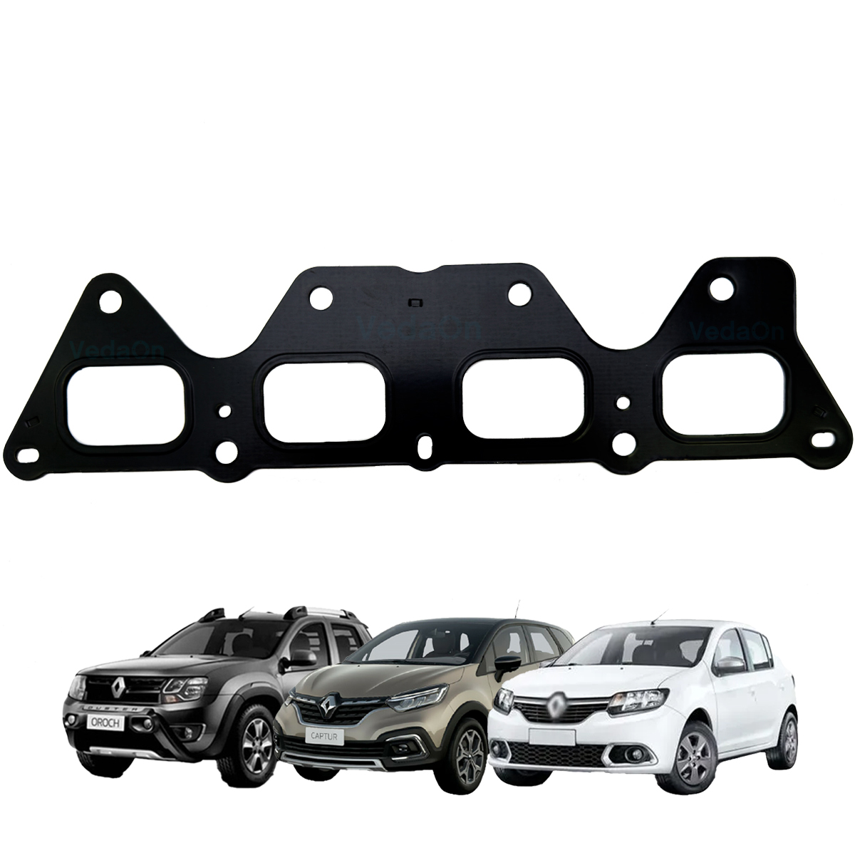 Junta do Coletor de Admissão Captur Oroch 2.0 16V F4R Flex - Imagem 3